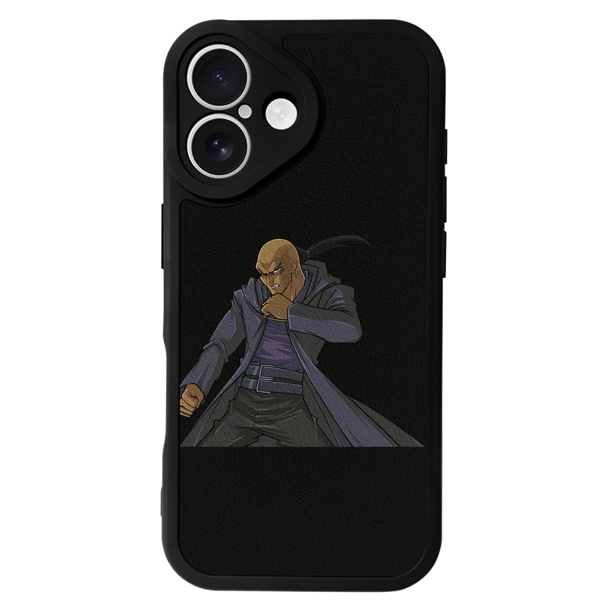 遊☆戯☆王 Yu-Gi-Oh! 【iPhone 16シリーズ対応】シリコンスマホケース（レザー調） 材質：シリコン